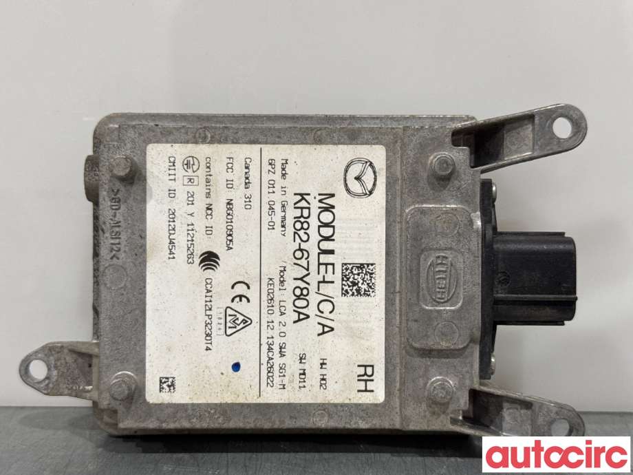 Sensor radar til Mazda CX-5 2012-2017 (Type I) (MAZDA|KR82-67-Y80B|6PZ011045-01|KR82-67Y80A)