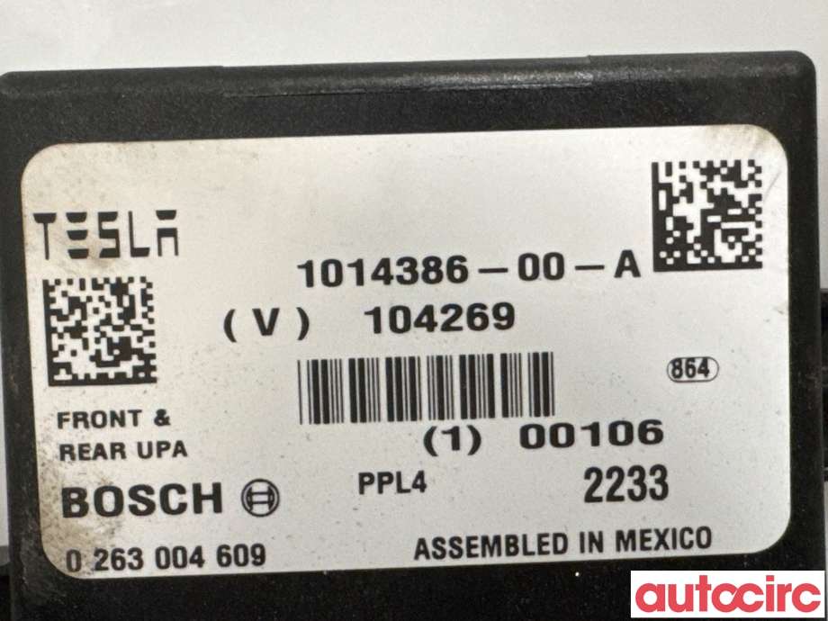 Styreenhet parkering til Tesla Model S 2013-2016 (Fase 1)  (TESLA|1014386-00-A|0263004609)