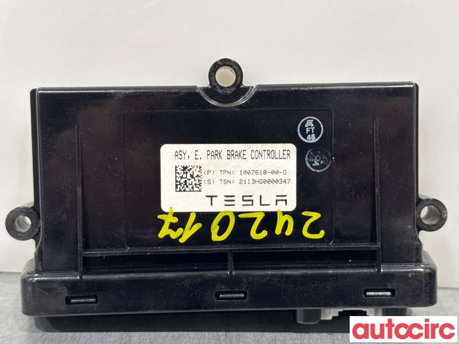 Styreenhet elektrisk parkbrems (EPB - Electric Parking Brake) til Tesla Model S, 2013-2016 (Fase 1)  (TESLA|1007618-00-D)