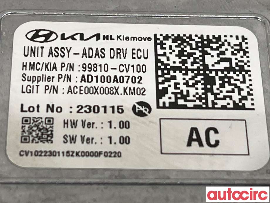 Styreenhet diverse til Kia EV6 2021-->>  (KIA|99810CV100|99810-CV100)