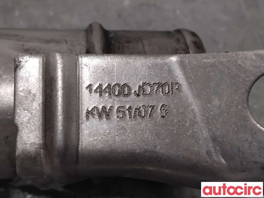 Turbo rør til Nissan Qashqai 2007-2010 (Type I, Fase 1) (NISSAN|14460JD70B||14400JD70B)