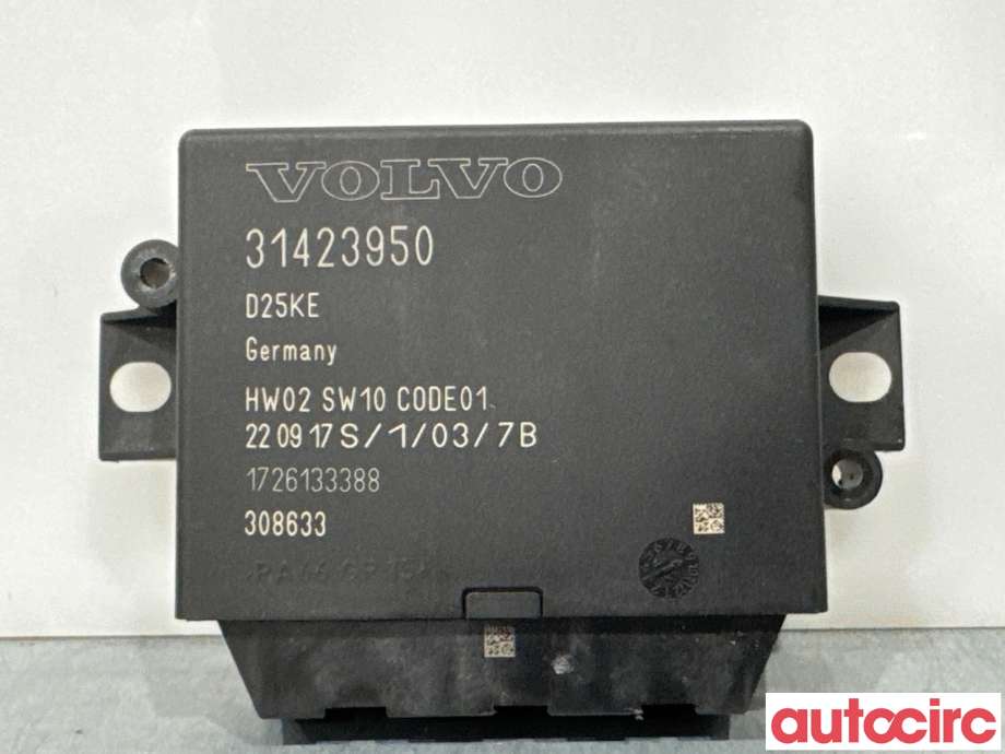 Styreenhet parkering til Volvo V60/V60 CC, 2013-2018 (Type I, Fase 2)  (VOLVO|31423950)