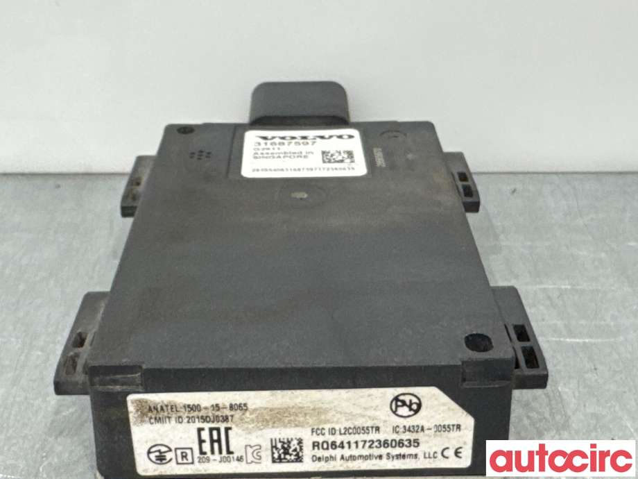 Sensor radar til Volvo V60/V60 CC 2013-2018 (Type I, Fase 2)  (VOLVO|31687597|)