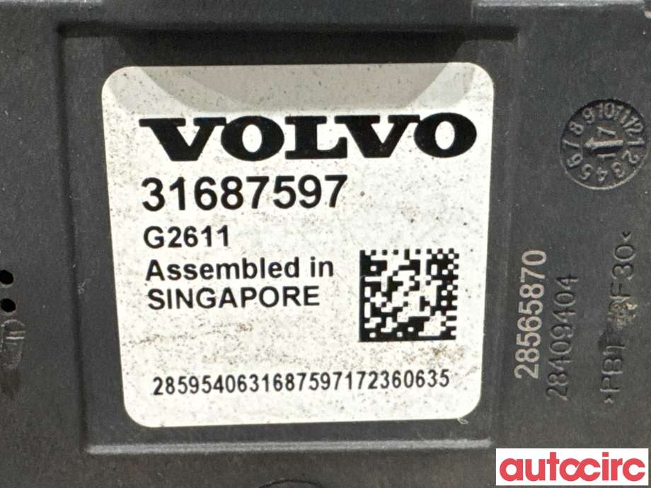 Sensor radar til Volvo V60/V60 CC 2013-2018 (Type I, Fase 2)  (VOLVO|31687597|)