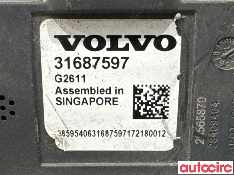 Sensor radar til Volvo V60/V60 CC 2013-2018 (Type I, Fase 2)  (VOLVO|31687597|)