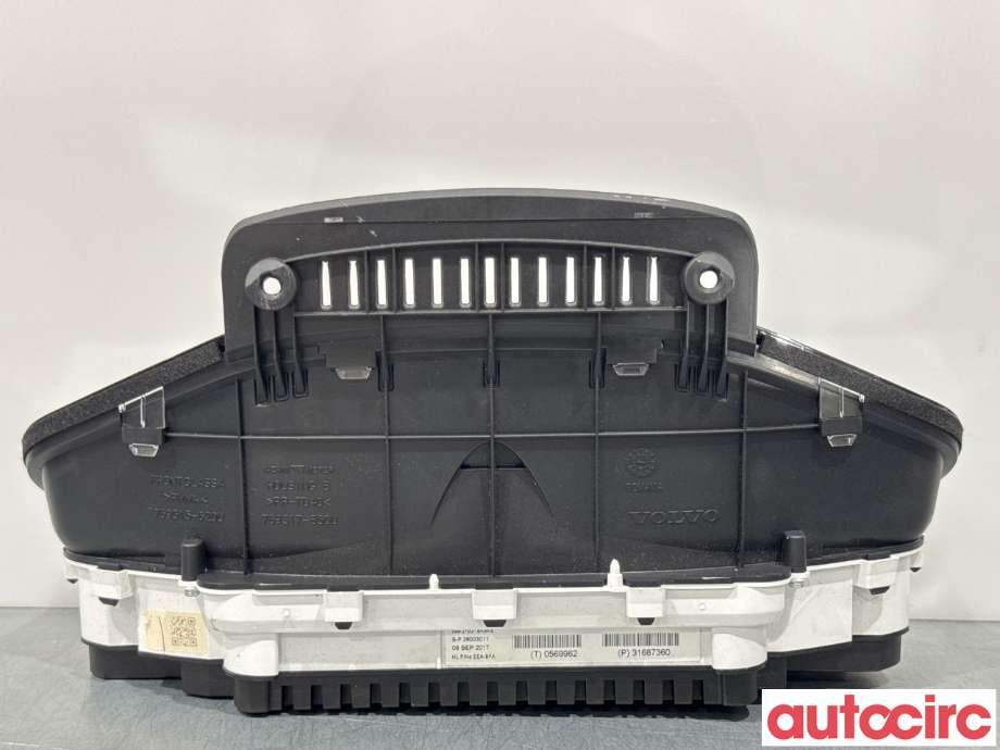 Instrumentpanel til Volvo V60/V60 CC 2013-2018 (Type I, Fase 2)  (VOLVO|36003011|599-270U|31687360)