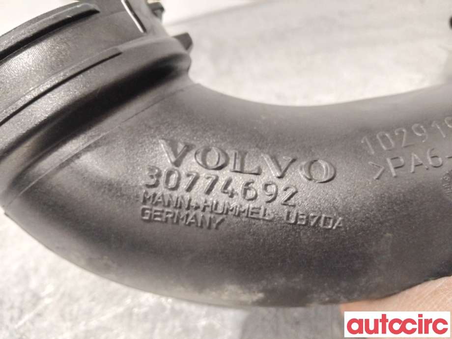 Luftslange innsug til Volvo V60/V60 CC 2013-2018 (Type I, Fase 2)  (VOLVO|30774692|)