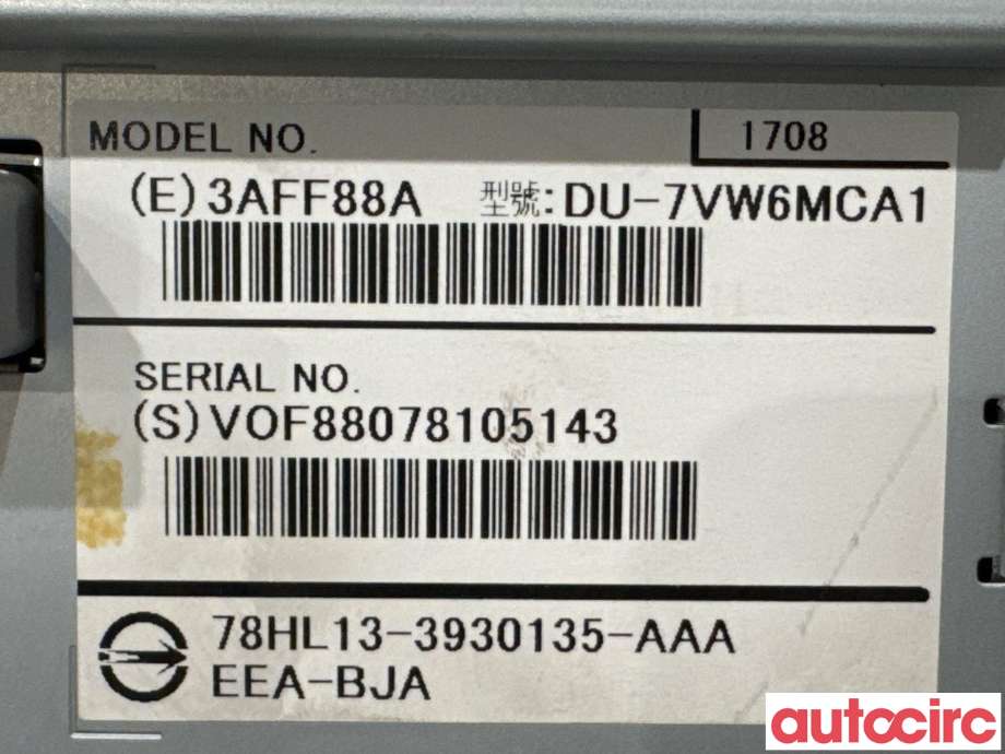 Instrument kjørecomputer til Volvo V60/V60 CC 2013-2018 (Type I, Fase 2) (VOLVO|36011463|DU-7VW6MCA1|31483612)