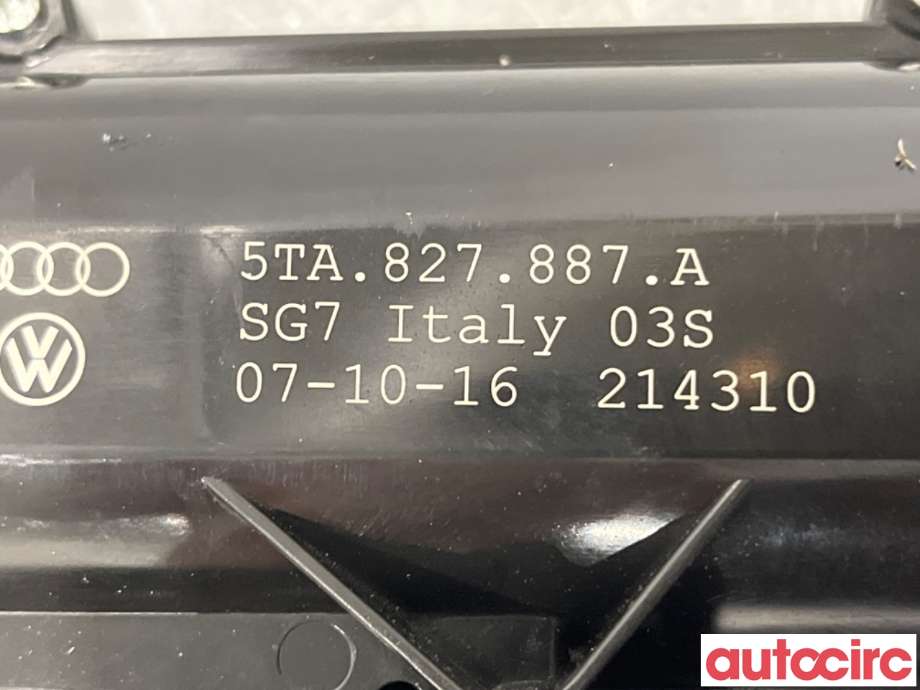 Sentrallås bakluke til VW Touran 2015-2021 (Type II)  (VOLKSWAGEN|5TA827887C||5TA827887A)