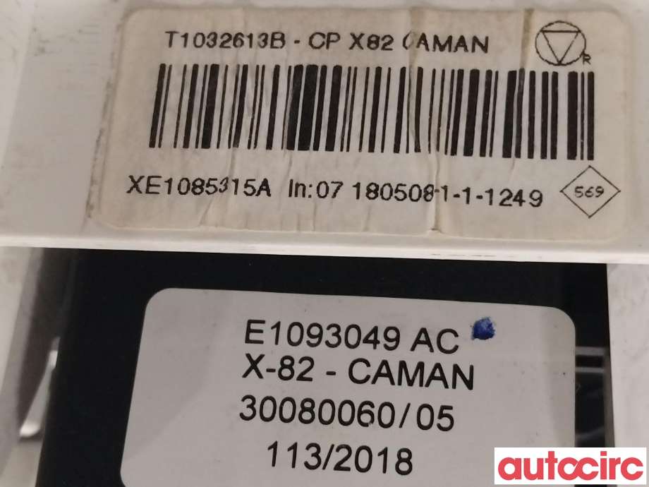 Varmeapparat betjening til Nissan NV300 2016-->> (NISSAN|2751100Q2C|XE1085315A)