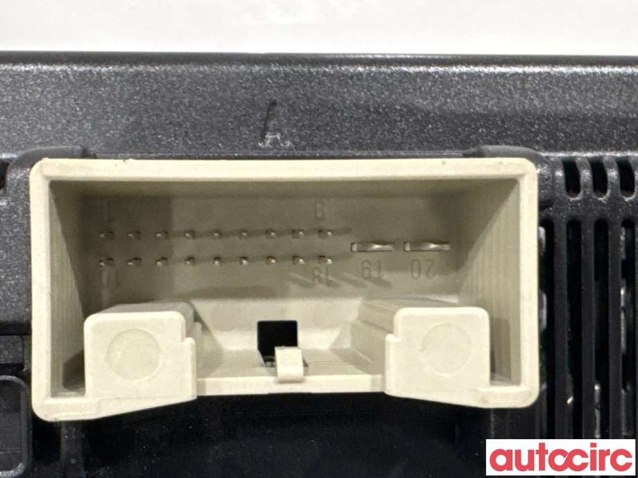 Varmeapparat betjening til Škoda Yeti 2009-2013 (Fase 1)  (SKODA|3T0907044AS|5HB009749-45|3T0907044CS)