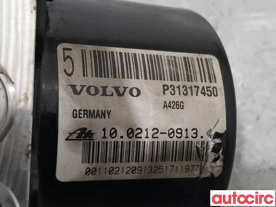 ABS sentral til Volvo V60/V60 CC 2013-2018 (Type I, Fase 2)  (VOLVO|31341513|100927-04013|31317450)