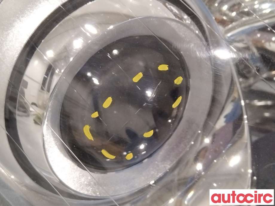 Frontlykt høyre halogen til Mercedes SLK 2005-2011 (R171) (R171) (MERCEDES|A1718202061)