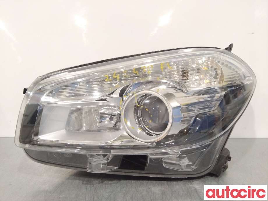 Frontlykt venstre halogen til Nissan Qashqai 2010-2014 (Type I, Fase 2) (NISSAN|26060BR00B)