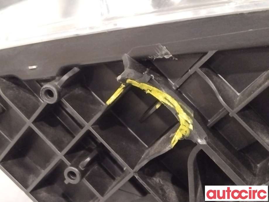 Frontlykt venstre halogen til Nissan Qashqai 2010-2014 (Type I, Fase 2) (NISSAN|26060BR00B)