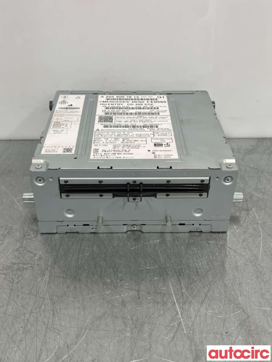 Bilstereo navigasjon spiller til Mercedes C-Klasse, 2014-2018 (Fase 1) (W205) (W205) (MERCEDES|A2059000241)