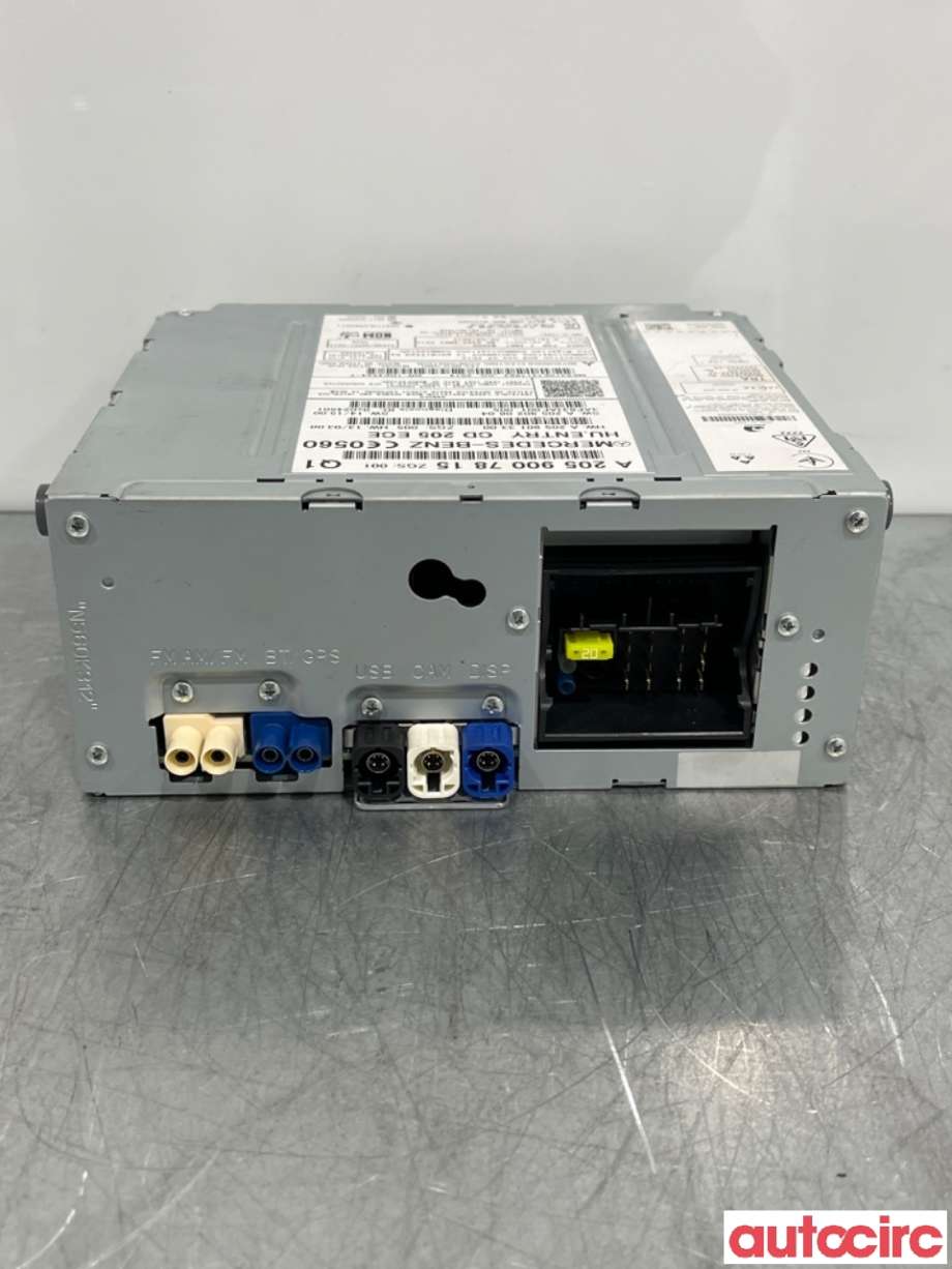 Bilstereo navigasjon spiller til Mercedes C-Klasse 2014-2018 (Fase 1) (W205) (W205) (MERCEDES|A2059000241||A2059007815)