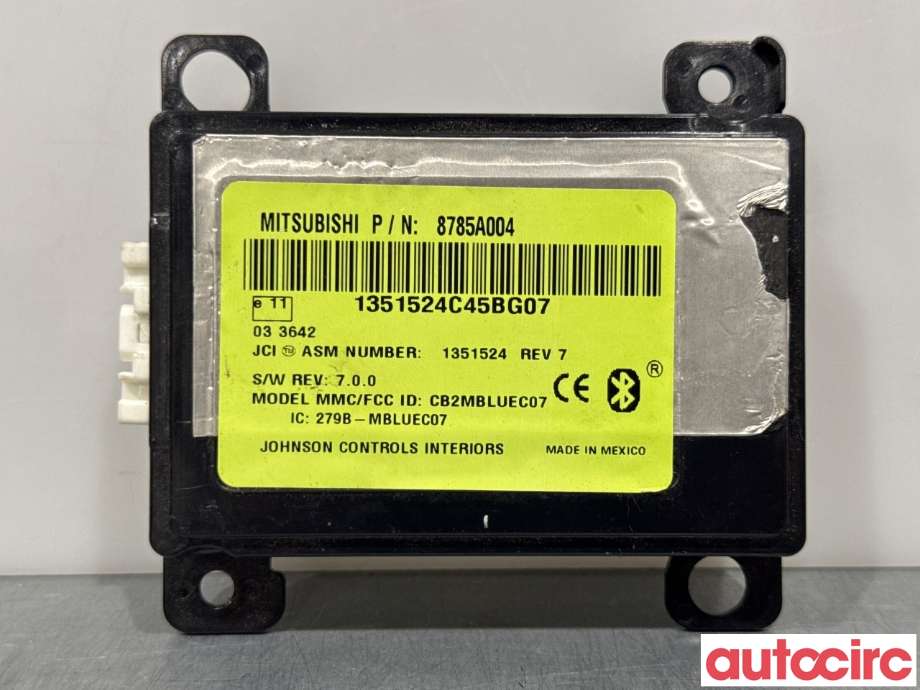 Styreenhet bluetooth til Mitsubishi Outlander, 2007-2010 (Type II, Fase 1)  (MITSUBISHI|8785A004)