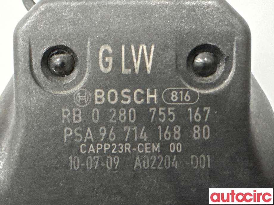 Pedal gass til Peugeot 5008 2010-2017 (Type I)  (PEUGEOT|1601EA|0280755167|9671416880)