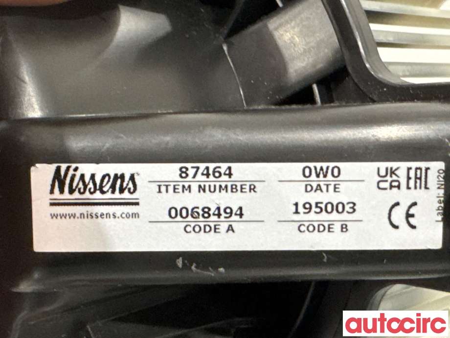 Varmeapparat motor til Peugeot 5008 2010-2017 (Type I) (PEUGEOT|6441CP|87464|)