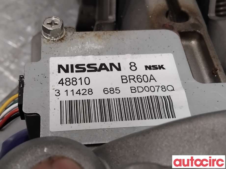 Rattaksel elektrisk servo til Nissan Qashqai 2010-2014 (Type I, Fase 2)  (NISSAN|48811BR61A||48810BR60A)