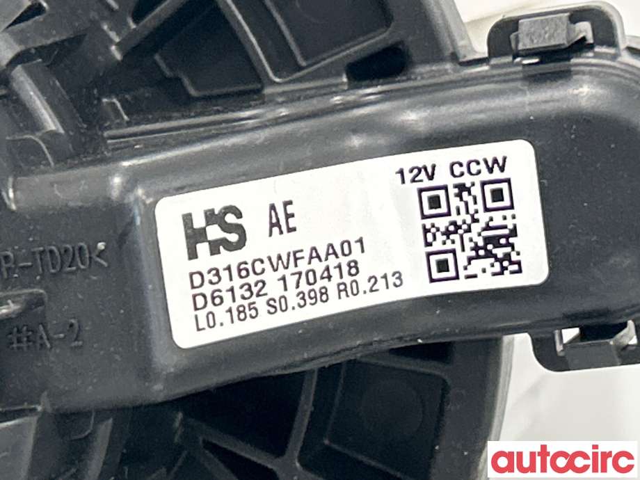 Varmeapparat motor til Hyundai Ioniq Electric 2016-2019 (Fase 1)  (HYUNDAI|97113G2000|)