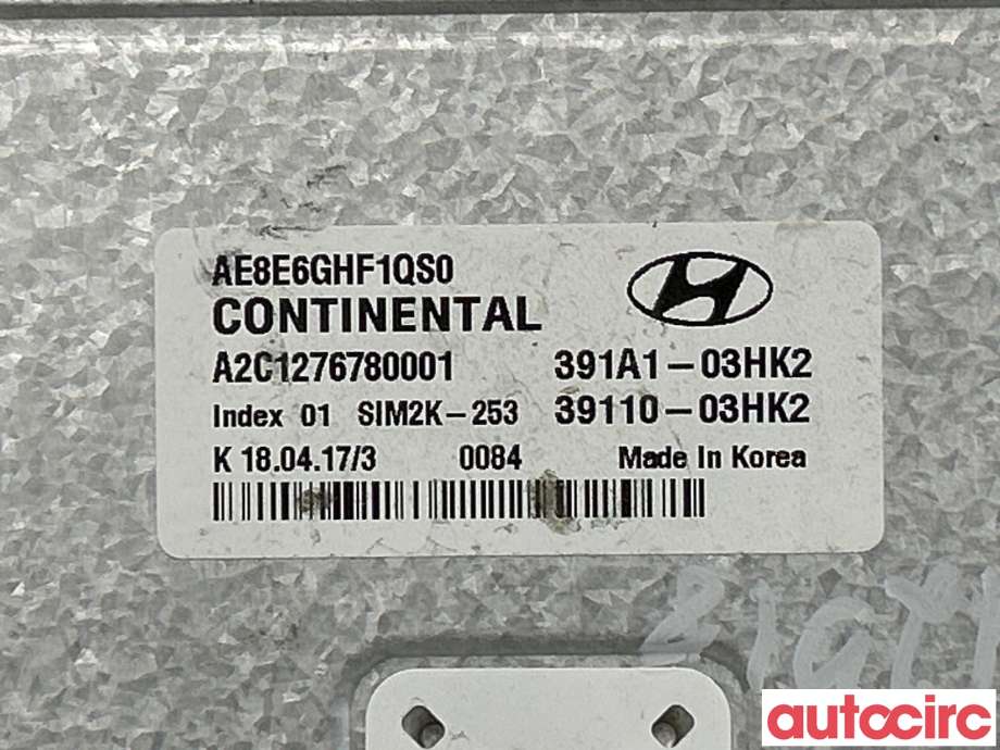 Styreenhet motor til Hyundai Ioniq Electric 2016-2019 (Fase 1) (HYUNDAI|3911003HK2)