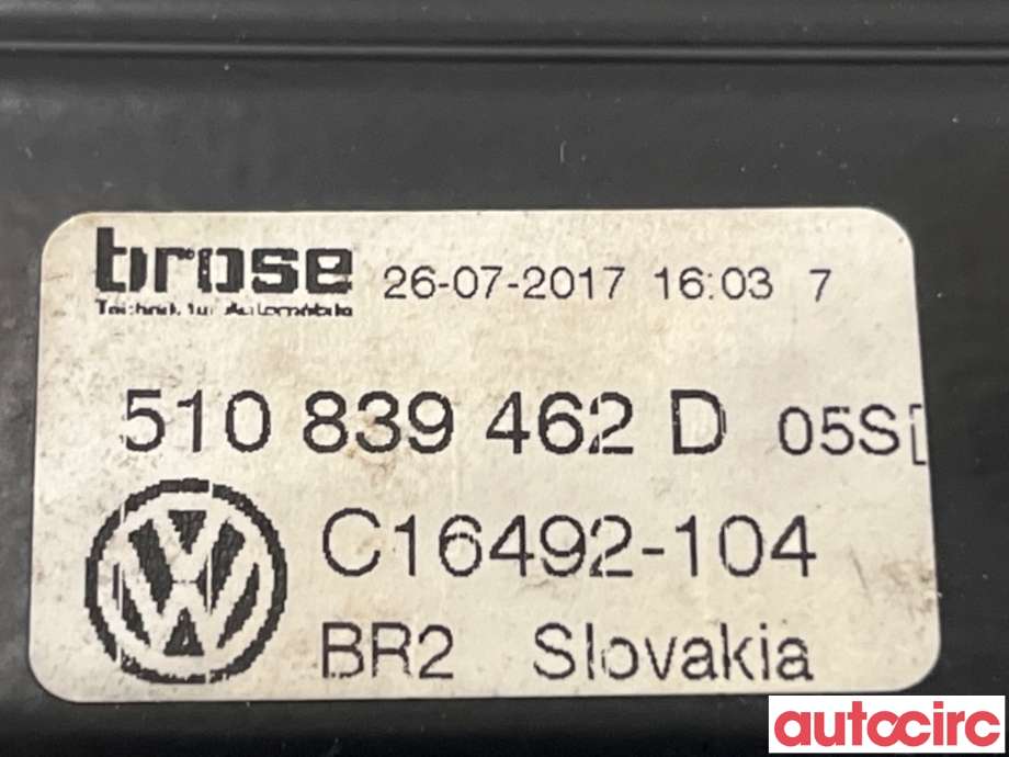Ruteheis til VW Golf Sportsvan 2014-2018  (VOLKSWAGEN|510839462D|C16492-104)