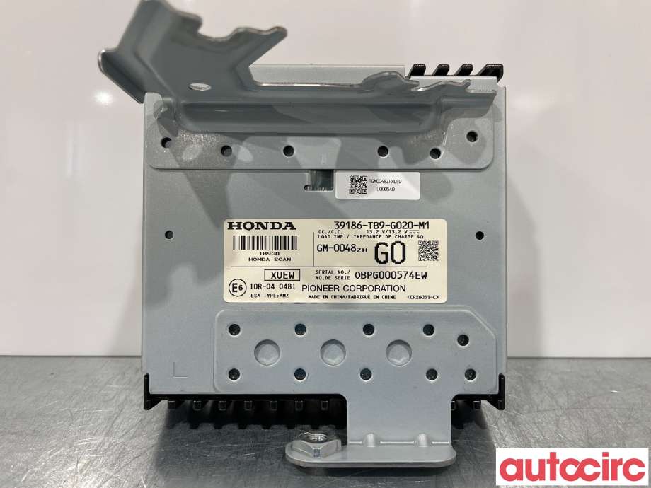 Bilstereo forsterker til Honda Civic 2012-2015 (Type IX, Fase 1)  (HONDA|39186-TB9-G02|39186-TB9-G020)