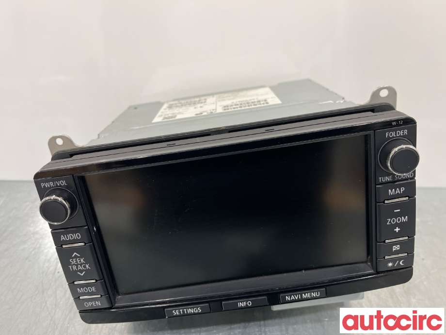 Bilstereo navigasjon til Mitsubishi Outlander, 2012-2015 (Type III, Fase 1)  (MITSUBISHI|8750A374)