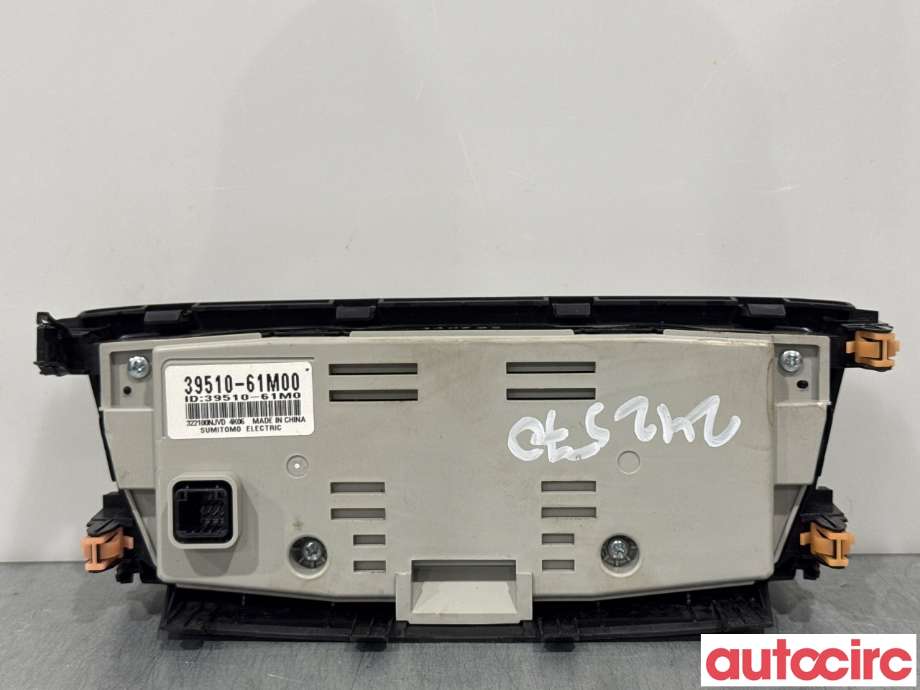 Varmeapparat betjening til Suzuki SX4 S-CROSS 2013-->> (Type II) (SUZUKI|39510-61M00-BKZ||39510-61M00)