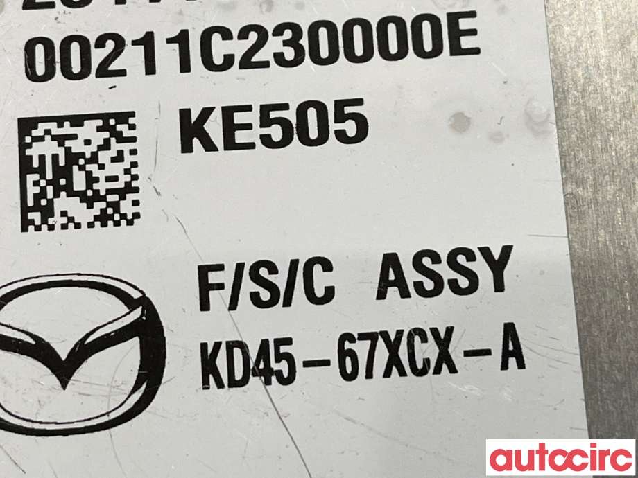 Kamera til Mazda CX-5 2012-2017 (Type I)  (MAZDA|KD45-67-XCXE)