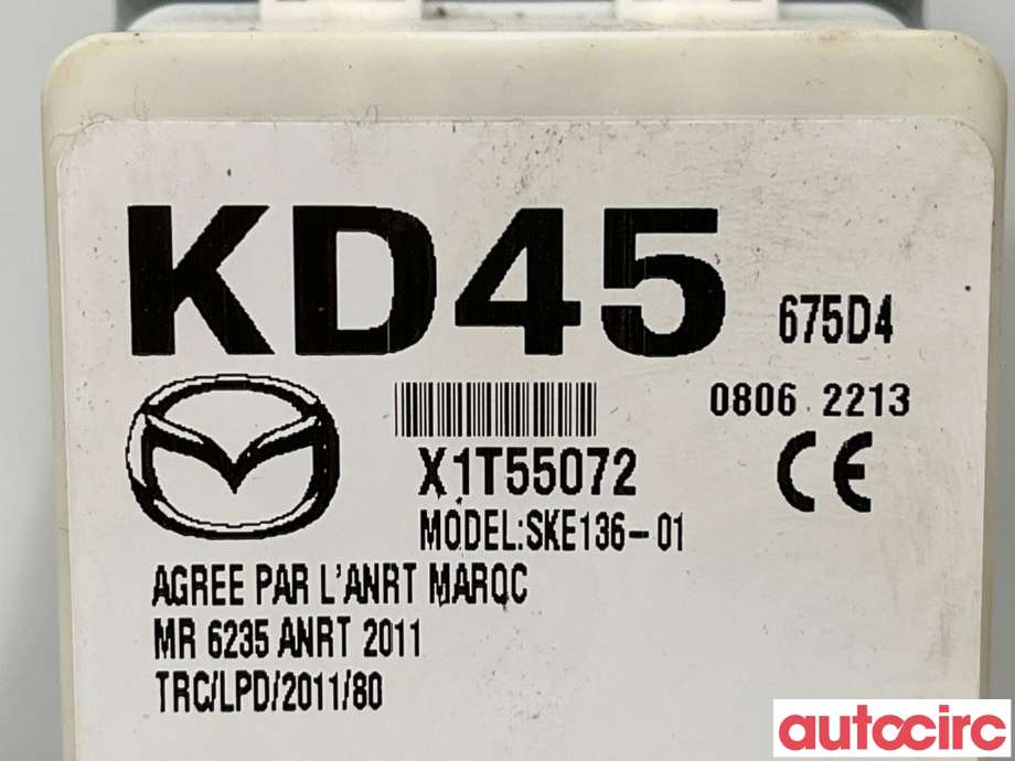Styreenhet nøkkelfri/keyless til Mazda CX-5 2012-2017 (Type I)  (MAZDA|KD45-67-5D4A|KD45-67-5D4|KD45675D4A)