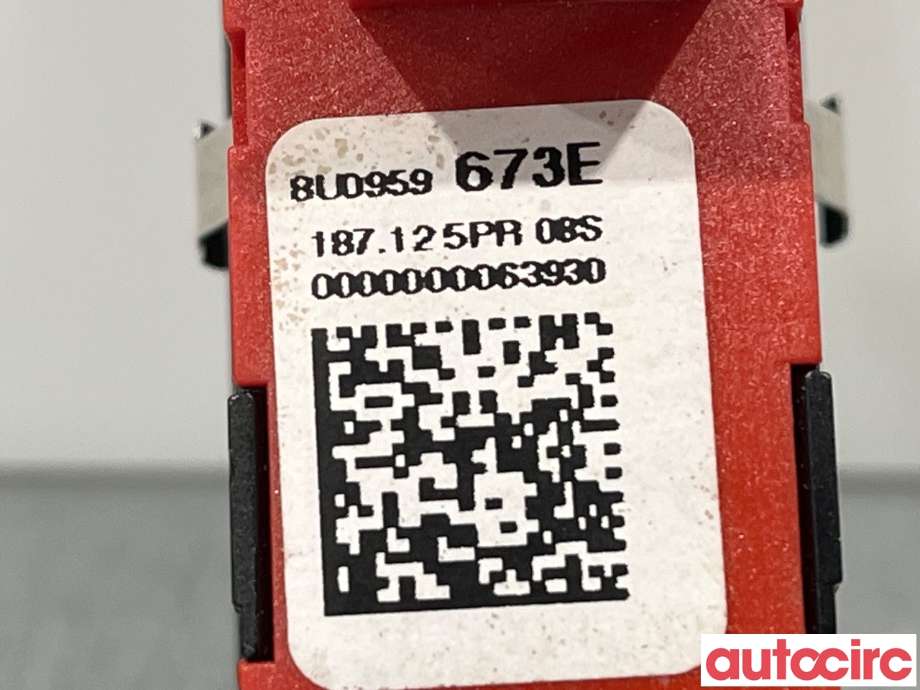 Bryter diverse til Audi Q3 2011-2014 (Type I, Fase 1) (AUDI|8U0959673E)