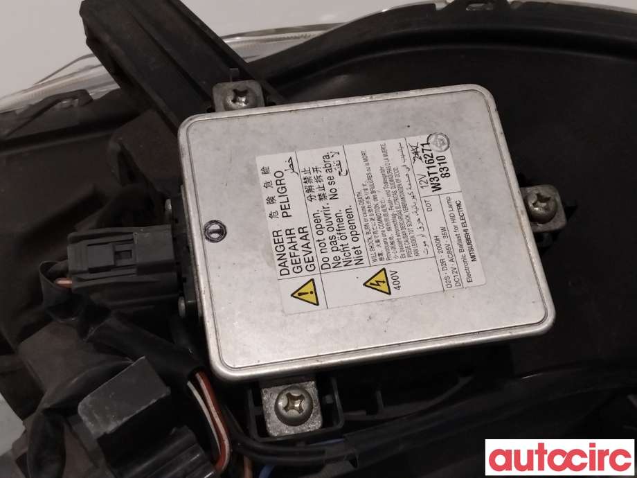 Frontlykt høyre xenon til Mitsubishi Outlander 2007-2010 (Type II, Fase 1)  (MITSUBISHI|8301A162)