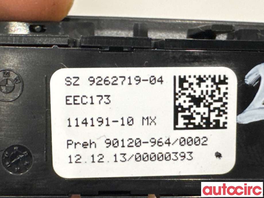 Bryter diverse til BMW X5 2013-2018 (F15) (F15) (BMW|61319262719||9262719)