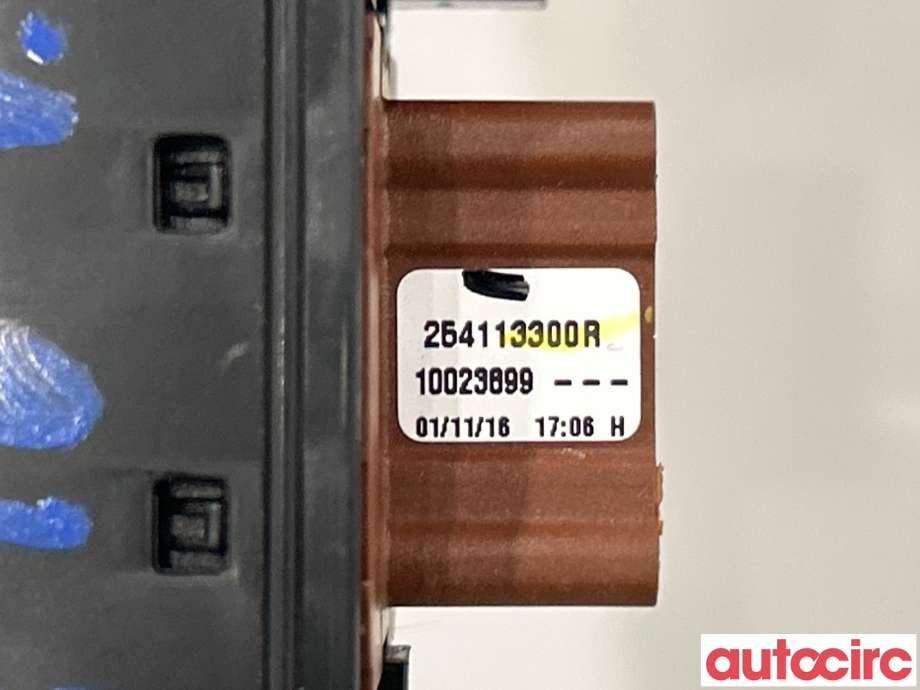 Bryter ruteheis til Renault Zoe 2013-2019 (Fase 1)  (RENAULT|254118722R|254113300R|254008973R)