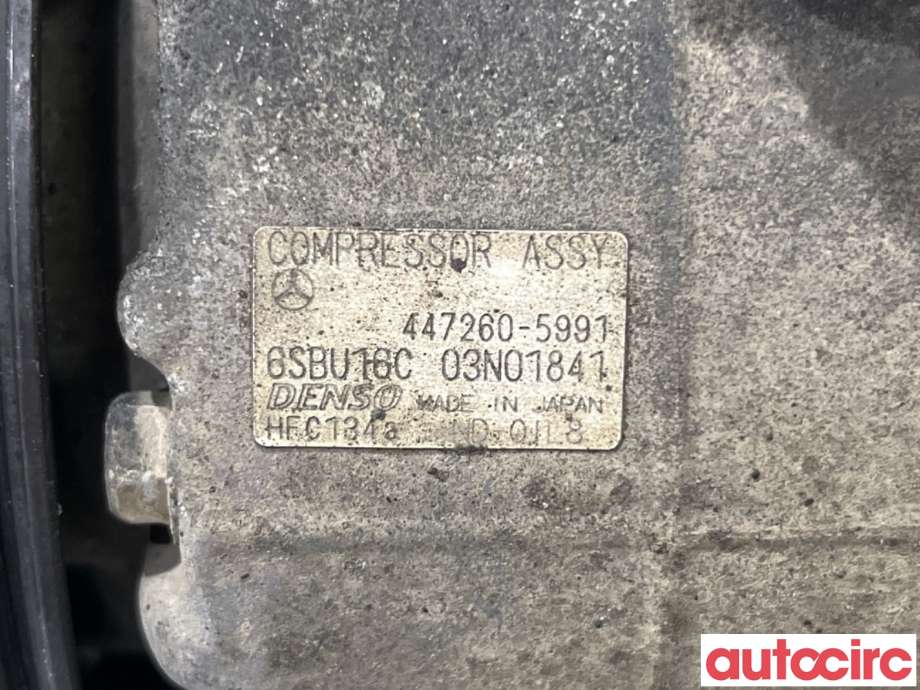 Aircondition kompressor til Mercedes C-Klasse 2011-2014 (Fase 2) (W204) (W204) (MERCEDES|A0008302700|447260-5991|A0032308711)