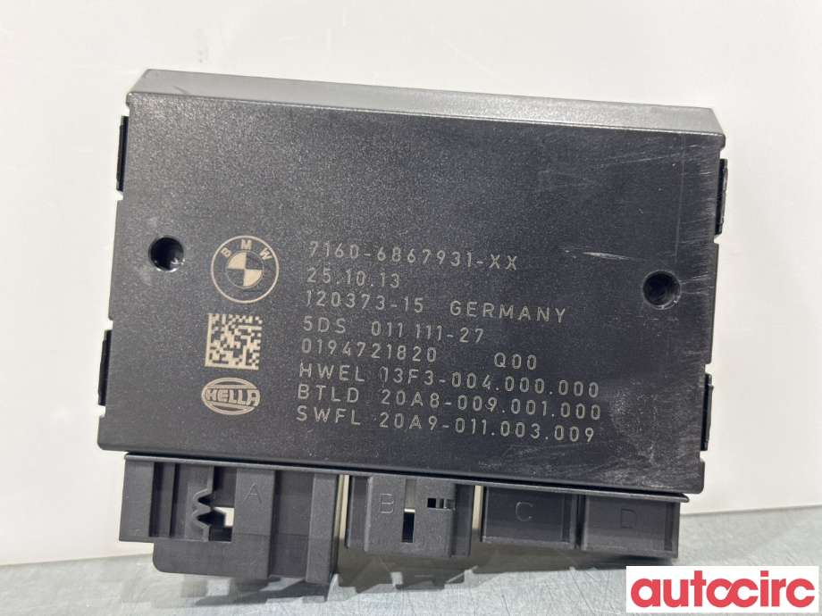 Styreenhet hengerfeste til BMW X5 2013-2018 (F15) (F15) (BMW|63119463372||7160-6867931)