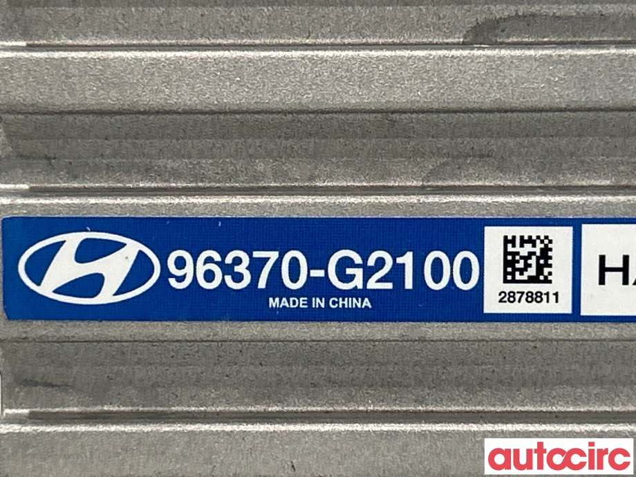 Bilstereo forsterker til Hyundai Ioniq Electric 2016-2019 (Fase 1)  (HYUNDAI|96370G2100)