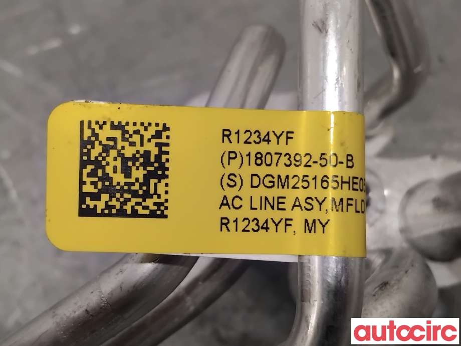 Aircondition rør til Tesla Model Y 2021-2024 (Type I) (TESLA|1807392-50-B|)