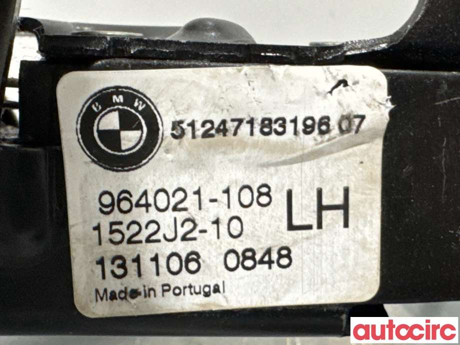 Baklukelås til BMW X5 2013-2018 (F15) (F15) (BMW|51247351058|1522J2-10)