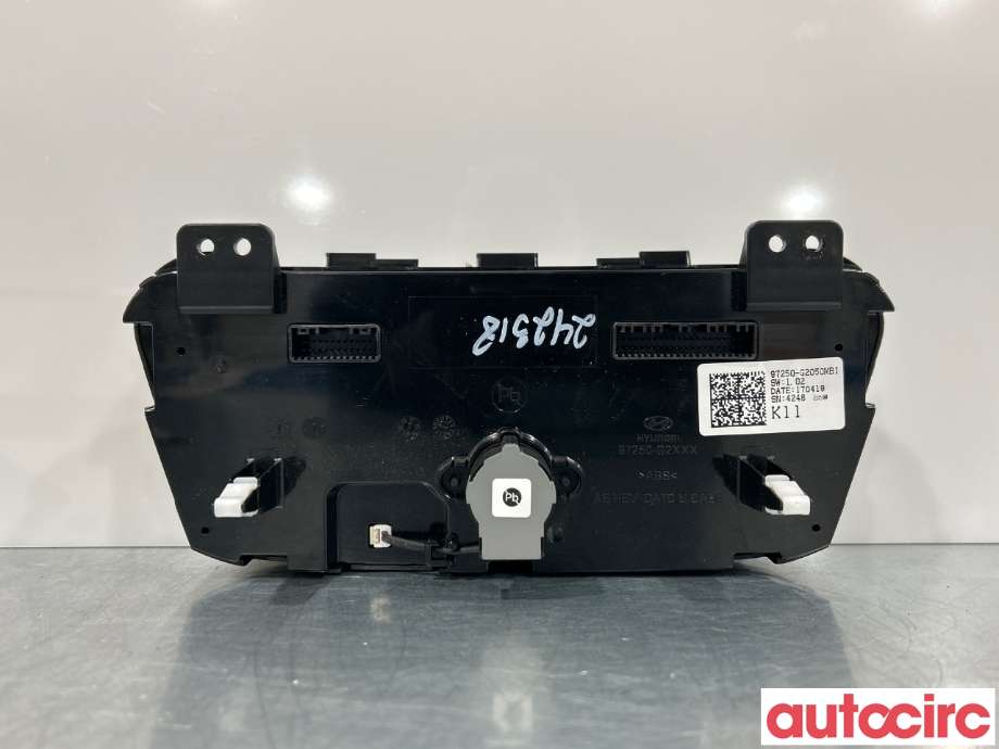 Varmeapparat betjening til Hyundai Ioniq Electric 2016-2019 (Fase 1)  (HYUNDAI|97250G2050MBI)