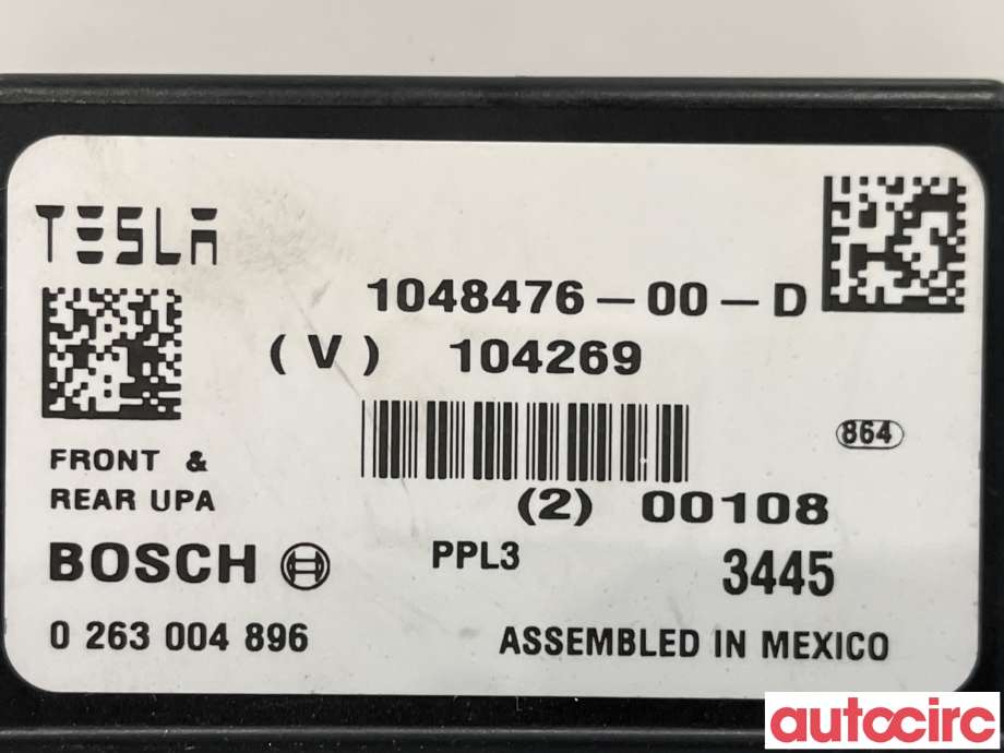 Styreenhet parkering til Tesla Model S 2016-2021 (Fase 2)  (TESLA|1048476-00-D|104269)