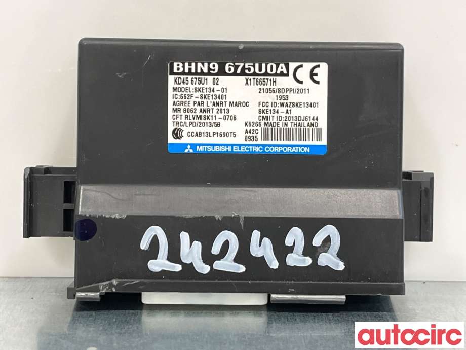 Styreenhet nøkkelfri/keyless til Mazda CX-5 2012-2017 (Type I) (MAZDA|D09V-67-5U0|KD45-675U1-02)