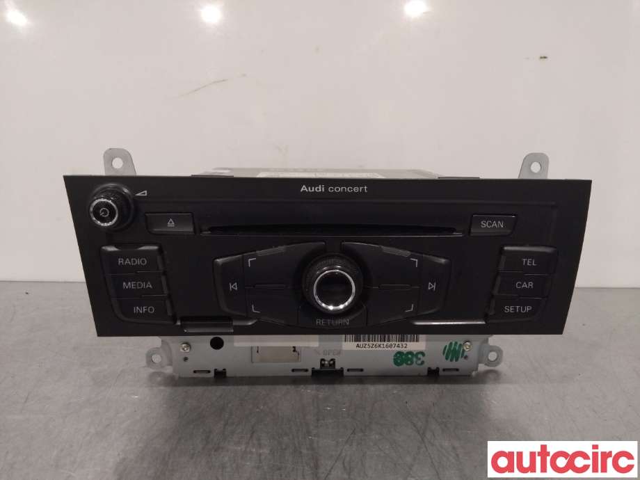 Bilstereo til Audi A5, 2007-2016 (Type I)  (AUDI|8T1057186P)