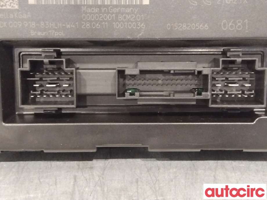 Styreenhet comfort (BCM) til Audi A5 2007-2016 (Type I)  (AUDI|8K0907064CQ|0152820566|8K0907064CP)
