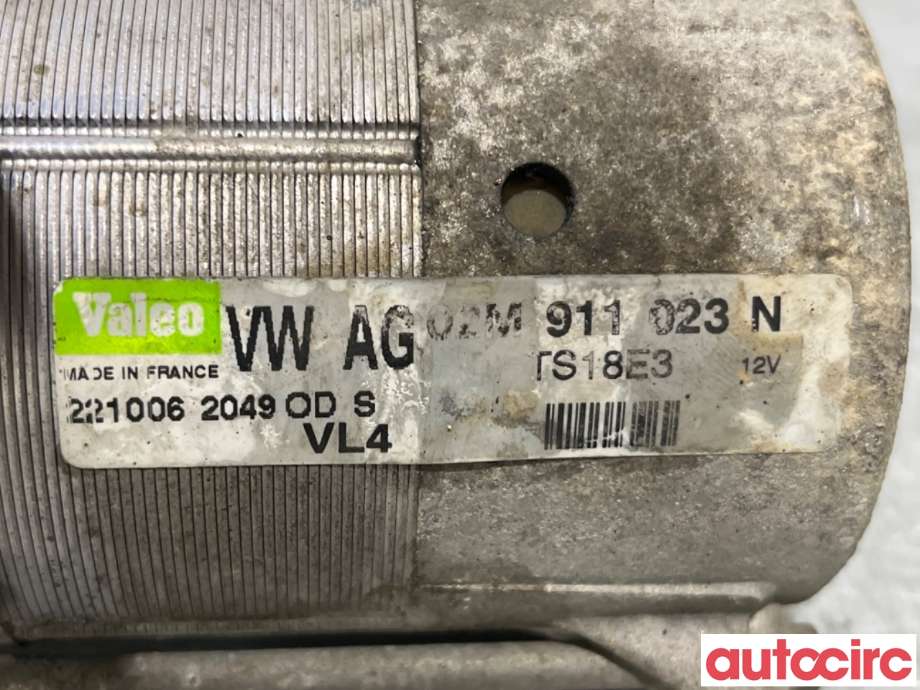 Starter diesel til VW Passat 2005-2010 (B6) (B6) (VOLKSWAGEN|02M911024NX|TG18E3|02M911023N)