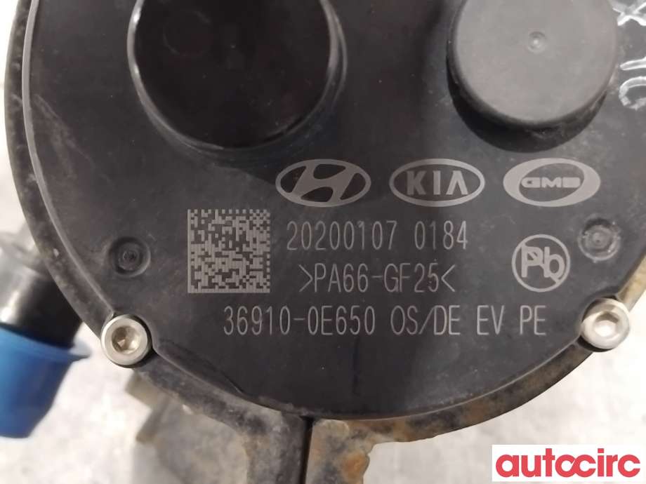 Sirkulasjonspumpe til Hyundai Kona 2017-2021 (Type I, Fase 1)  (HYUNDAI|369100E650||36910-0E650)