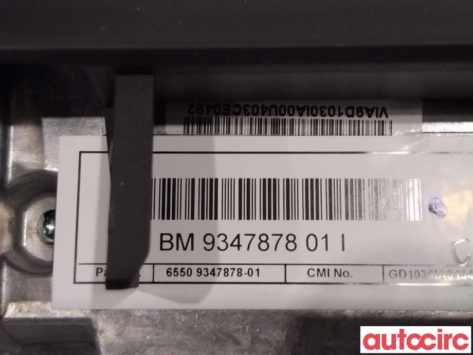 Instrument kjørecomputer til BMW X5 2013-2018 (F15) (F15) (BMW|65509347878|185206-10)